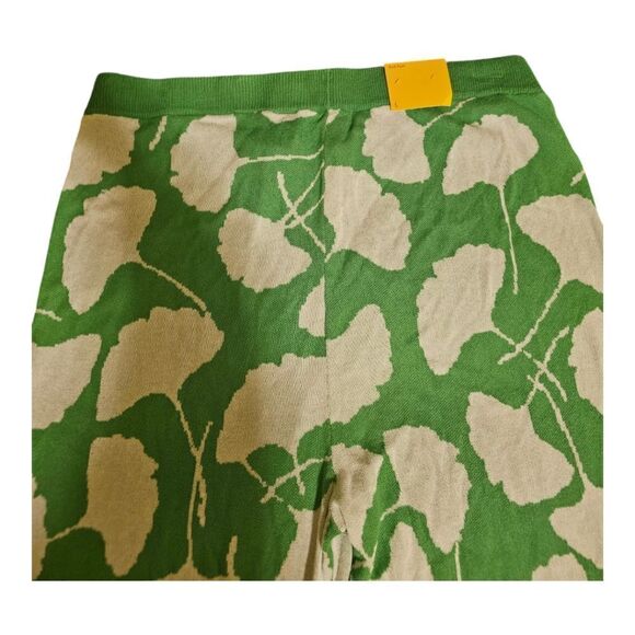 DVF x TARGET High Waisted Ginkgo Green Sweater Knit Pant NWT - Size Large - Picture 6 of 10